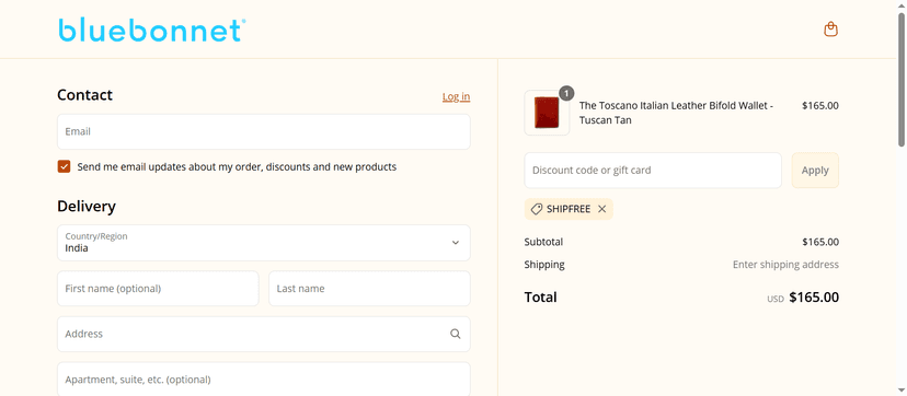 Up to 25% Off on Leather Accessories - Save Big at Bluebonnet Case